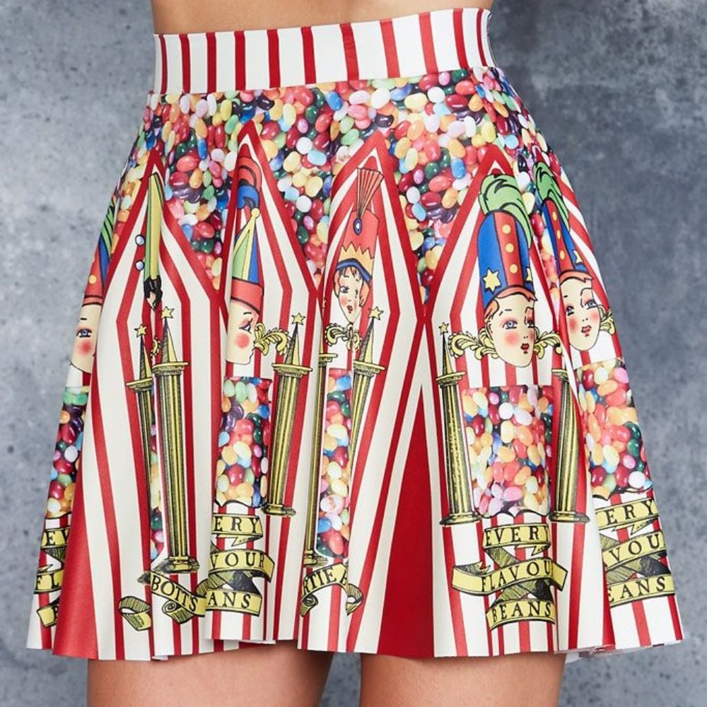 Blackmilk sweet surprise pocket skater skirt